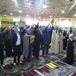 نمازگزاران شهرستان کارون سخنان ترامپ را محکوم کردند.