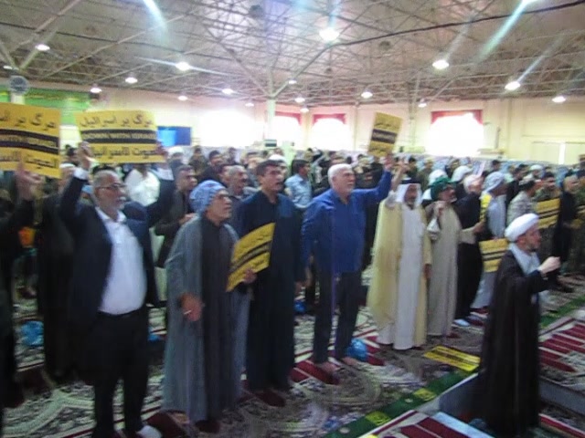 نمازگزاران شهرستان کارون سخنان ترامپ را محکوم کردند.