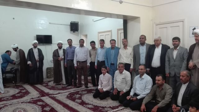 دیدار مجموعه آموزش و پرورش شهرستان کارون با امام جمعه کارون