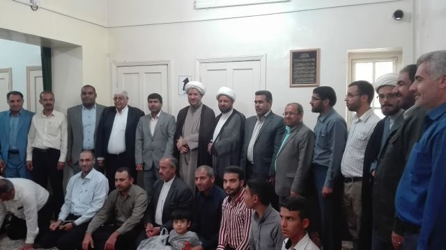 دیدار مجموعه آموزش و پرورش شهرستان کارون با امام جمعه کارون