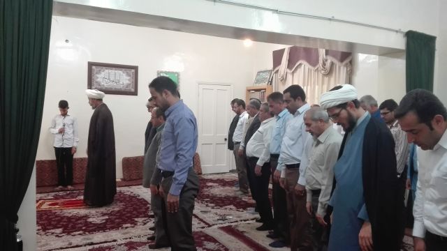 دیدار مجموعه آموزش و پرورش شهرستان کارون با امام جمعه کارون