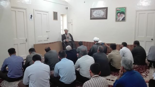 دیدار مجموعه آموزش و پرورش شهرستان کارون با امام جمعه کارون