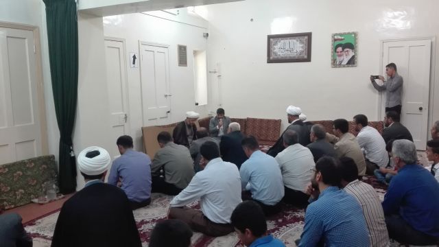 دیدار مجموعه آموزش و پرورش شهرستان کارون با امام جمعه کارون