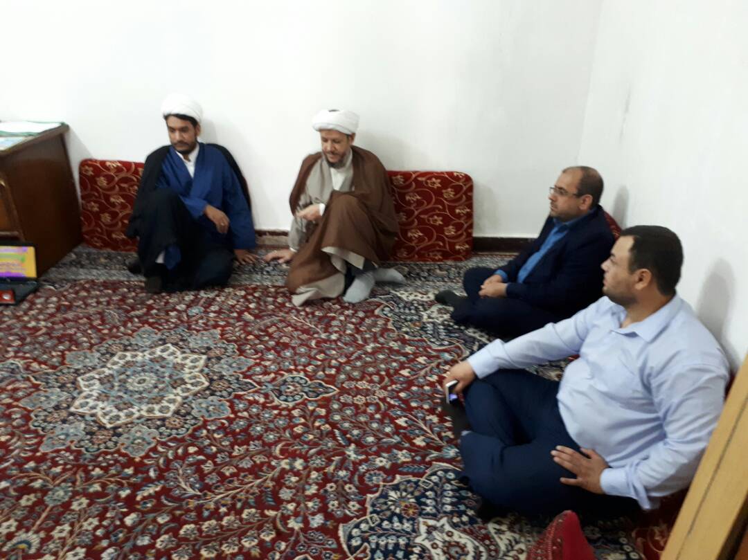 امام جمعه کارون از موسسه قرآنی نور الایمان بازدید کرد