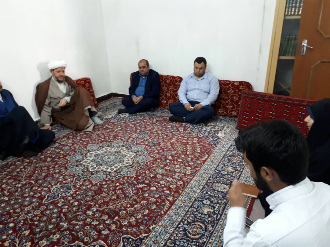 امام جمعه کارون از موسسه قرآنی نور الایمان بازدید کرد