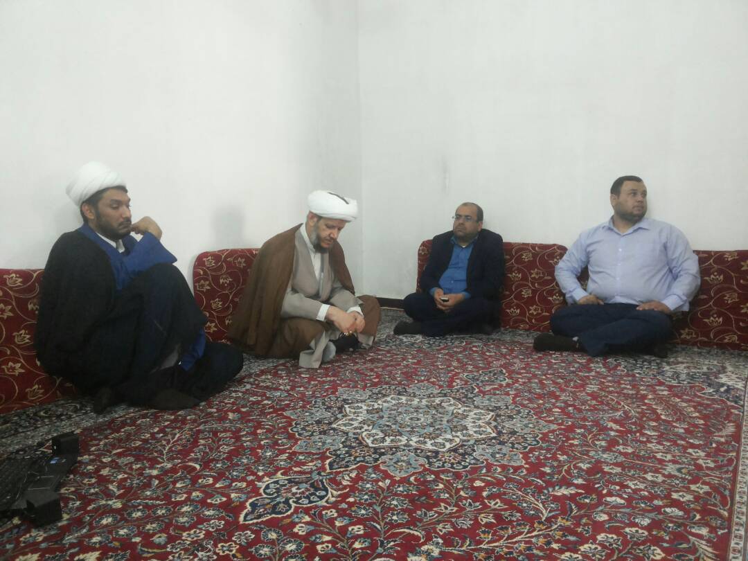 امام جمعه کارون از موسسه قرآنی نور الایمان بازدید کرد