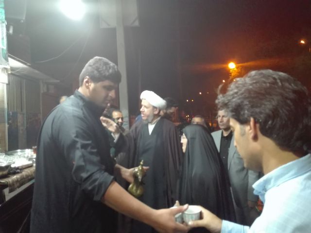 گزارش تصویری/بازدید امام جمعه کارون و مسئولین از مواکب شهرستان