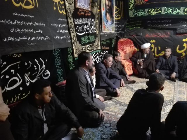 گزارش تصویری/بازدید امام جمعه کارون و مسئولین از مواکب شهرستان