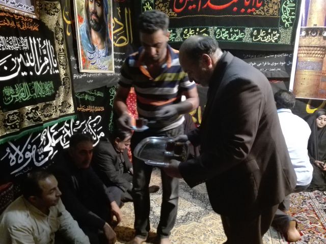 گزارش تصویری/بازدید امام جمعه کارون و مسئولین از مواکب شهرستان