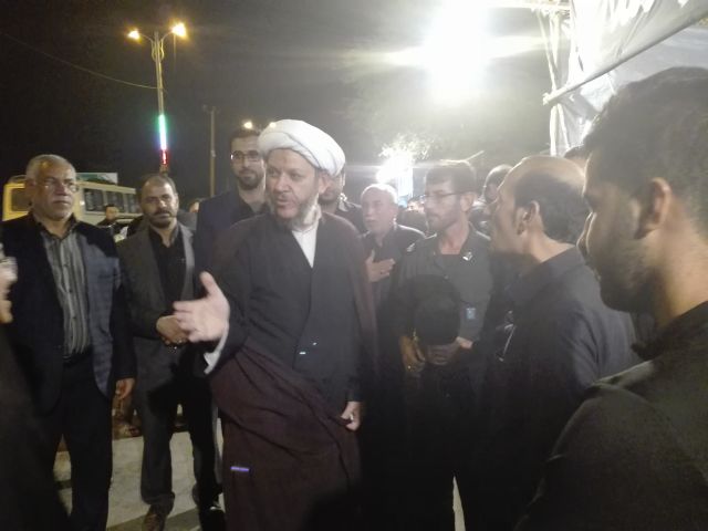 گزارش تصویری/بازدید امام جمعه کارون و مسئولین از مواکب شهرستان