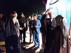 بازدید امام جمعه و مسئولین از مواکب و هیئت های مذهبی قلعه چنعان