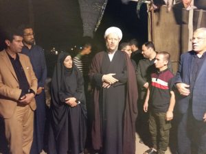 بازدید امام جمعه و مسئولین از مواکب و هیئت های مذهبی قلعه چنعان