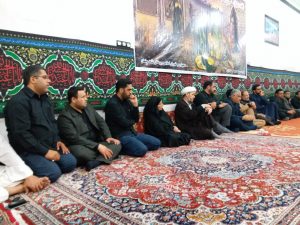 بازدید امام جمعه و مسئولین از مواکب و هیئت های مذهبی قلعه چنعان