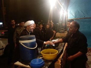 بازدید امام جمعه از ایستگاه های صلواتی شهرستان کارون