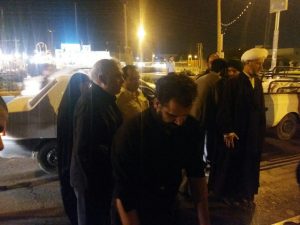 بازدید امام جمعه از ایستگاه های صلواتی شهرستان کارون