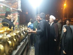 بازدید امام جمعه از ایستگاه های صلواتی شهرستان کارون