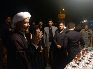 بازدید امام جمعه از ایستگاه های صلواتی شهرستان کارون