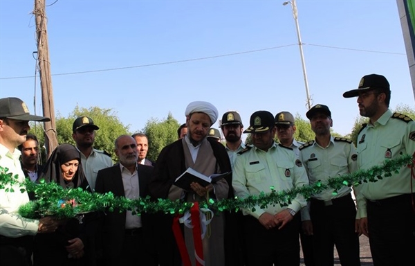 باحضور امام جمعه کارون کلانتری 11 کارون افتتاح شد