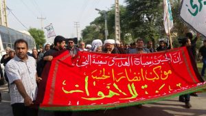 بدرقه موکب انصار الحسین(ع) در شهرستان کارون