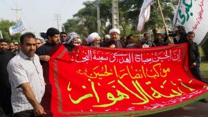 بدرقه موکب انصار الحسین(ع) در شهرستان کارون