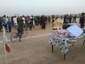اختتامیه مسابقات فوتبال گرامیداشت شهدای مدافع حرم شهرستان کارون