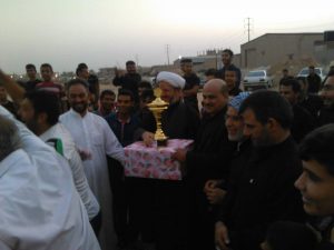 اختتامیه مسابقات فوتبال گرامیداشت شهدای مدافع حرم شهرستان کارون