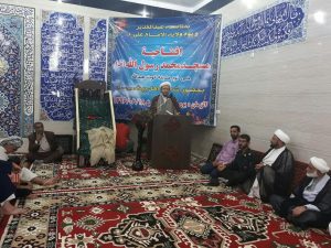 افتتاح مسجد الرسول در درویشیه