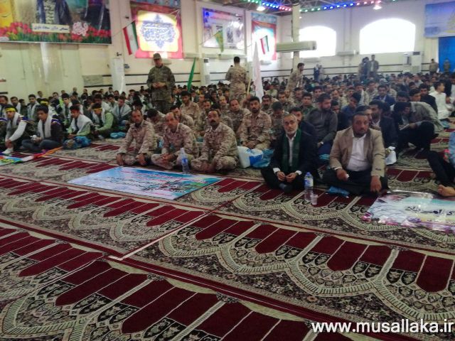 اجتماع بزرگ بسیجیان شهرستان کارون