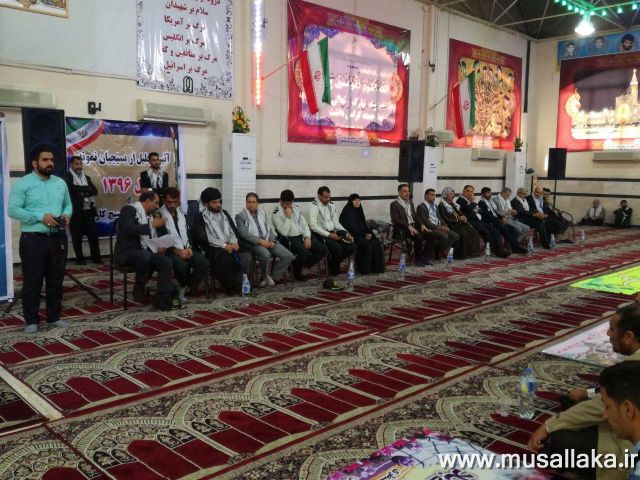 اجتماع بزرگ بسیجیان شهرستان کارون