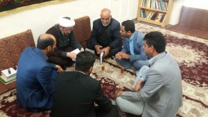 گزارش تصویری/نشست شورای اسلامی قلعه چنعان با امام جمعه کارون