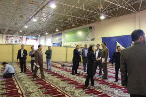 جلسه بررسی وضعیت مصلی نماز جمعه کارون برگزار شد.