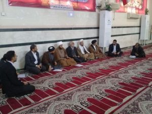 جلسه مدیر بنیادفرهنگی حضرت مهدی موعود(عج)خوزستان با امام جمعه کارون برگزار شد.