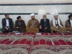 جلسه مدیر بنیادفرهنگی حضرت مهدی موعود(عج)خوزستان با امام جمعه کارون برگزار شد.
