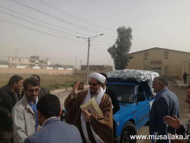 ارسال سومین محموله کمک های مردمی شهرستان کارون به مناطق زلزله زده کرمانشاه