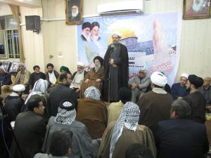 اعلام آمادگی سران عشایر،روحانیت،نخبگان و اهالی شهرستان کارون در دفاع از قدس