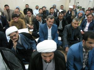 اعلام آمادگی سران عشایر،روحانیت،نخبگان و اهالی شهرستان کارون در دفاع از قدس