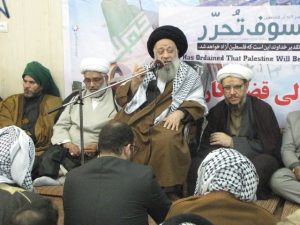 اعلام آمادگی سران عشایر،روحانیت،نخبگان و اهالی شهرستان کارون در دفاع از قدس