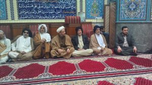 گزارش تصویری/جشن ولادت پیامبر اکرم (ص)و امام جعفر صادق (ع) در مسجد الشهدا