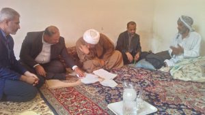 گزارش تصویری/بازدیدامام جمعه کارون از وضعیت معیشت نیازمندان شهرستان