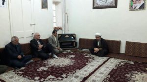 دیدار مسئول ثبت احوال با امام جمعه کارون