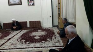 دیدار مسئول ثبت احوال با امام جمعه کارون