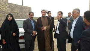 بازدید امام جمعه کارون از پروژه های شهری کوت عبدالله