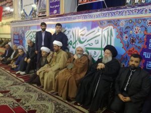 مراسم تشیع بزرگ خاندان طایفه حزباوی با حضور آیت الله جزایری