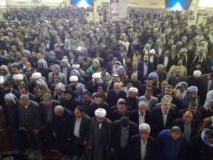 مراسم تشیع بزرگ خاندان طایفه حزباوی با حضور آیت الله جزایری