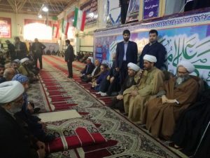 مراسم تشیع بزرگ خاندان طایفه حزباوی با حضور آیت الله جزایری