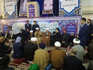 مراسم تشیع بزرگ خاندان طایفه حزباوی با حضور آیت الله جزایری