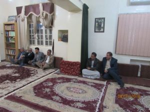 جلسه نخبگان قلعه چنعان با امام جمعه کارون