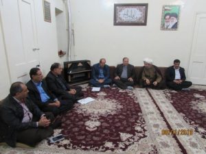جلسه نخبگان قلعه چنعان با امام جمعه کارون