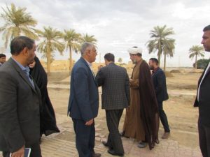 بازدید امام جمعه کارون از پروژه های شهری کوت عبدالله