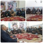 دیدار امام جمعه ومسئولین شهرستان کارون با سردار خادم سید الشهداء